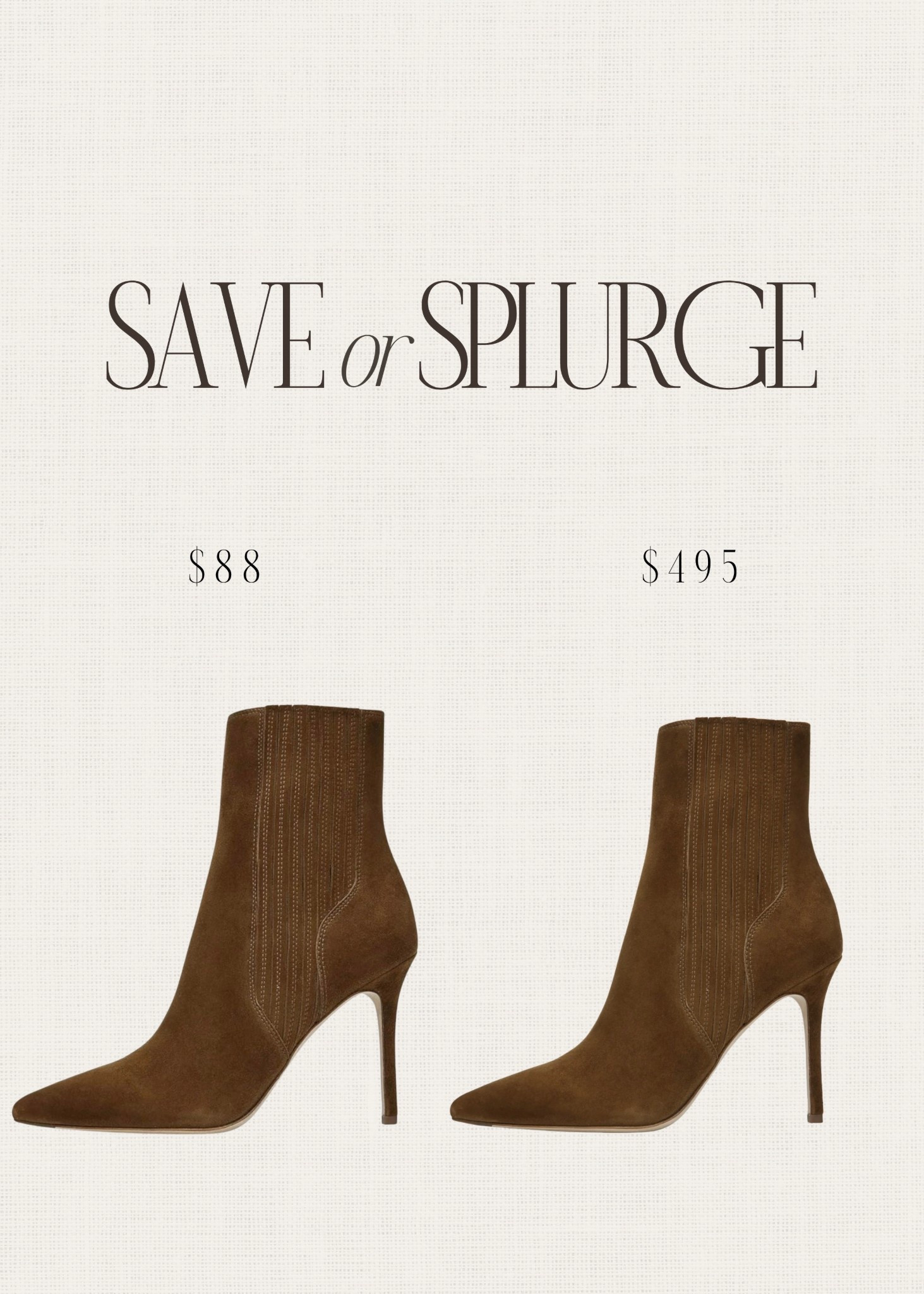 Save or Splurge! 🙌🏼. These designer boots are gorgeous and I love the look is available without the price tag. #stylinbyaylin

#LTKSeasonal #LTKShoeCrush #LTKFindsUnder100