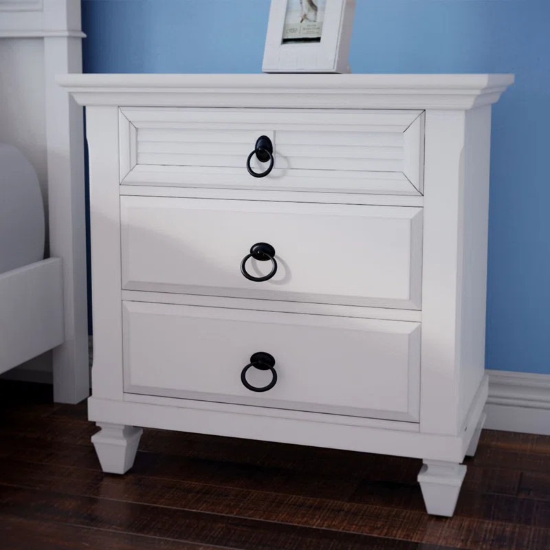 Centreville 3 Drawer Nightstand | Wayfair North America