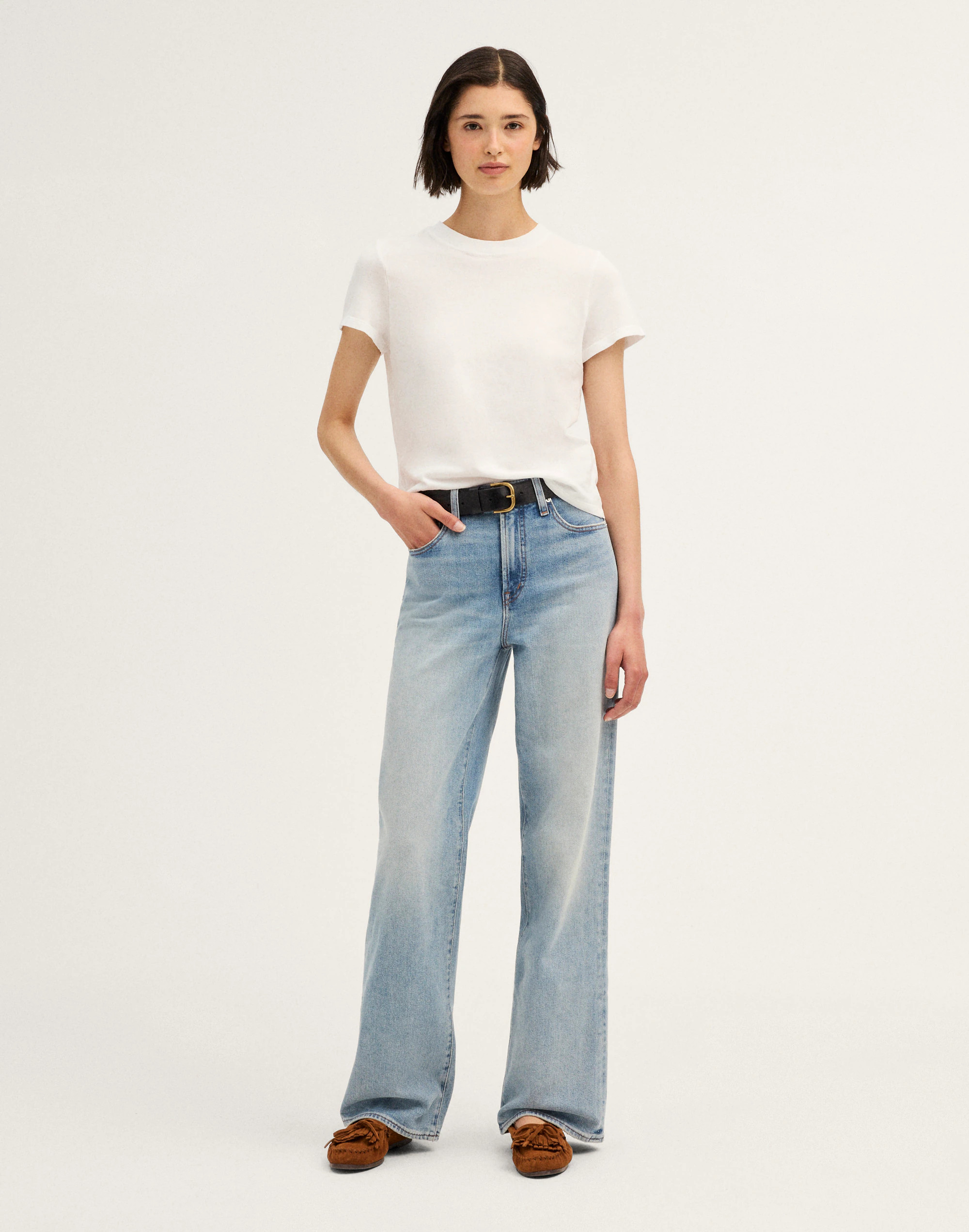 The Short Perfect Vintage Wide-Leg Jean | Madewell