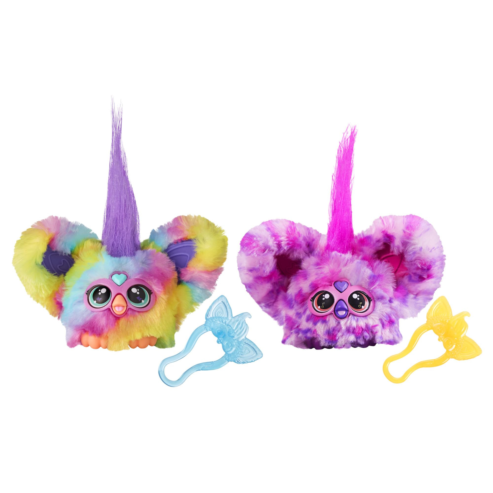 Furby Furblets 2-Pack, Mini Friends Ray-Vee & Hip-Bop, 45+ Sounds Each, Music & Furbish Phrases, ... | Amazon (US)