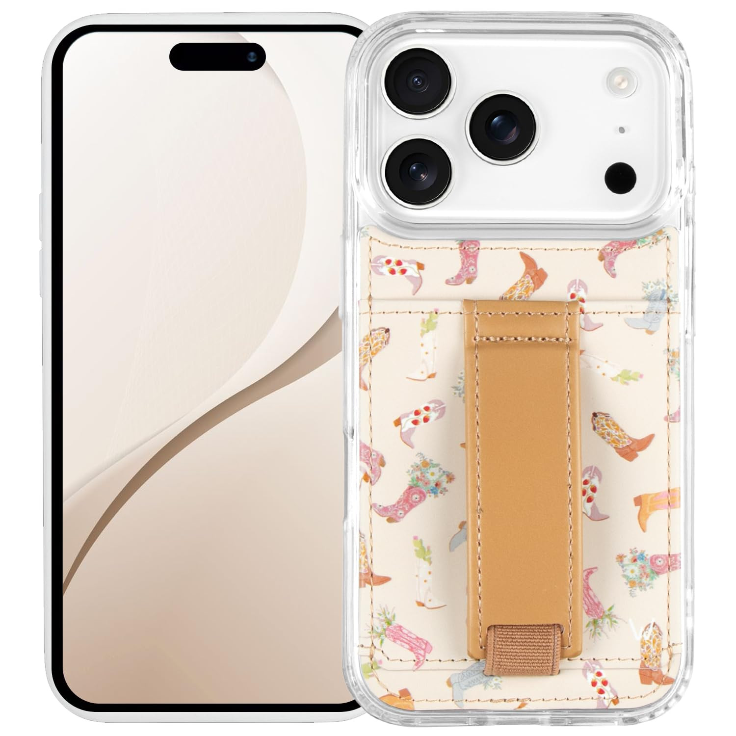 Walli Cases for iPhone 17 Pro Case Aesthetic Wallet Phone Case Card Holder, Securely Holds up to ... | Amazon (US)