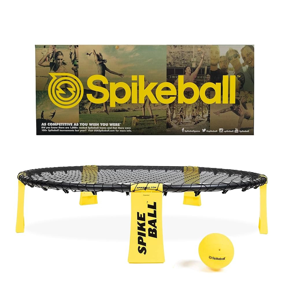 Spikeball The Original Kit 1-Ball Game Set - Outdoor, Yard & Camping Games - Includes Ball, Net, ... | Amazon (US)