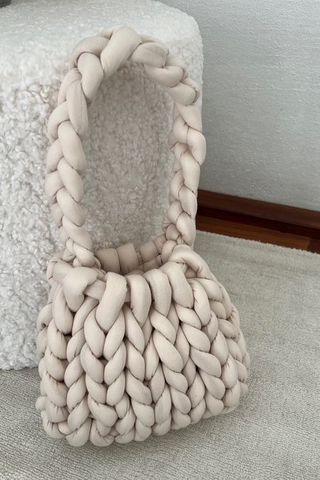 Chunky crochet bag using tubular yarn 🧶 

#LTKeurope #LTKstyletip #LTKunder50