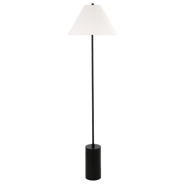Contemporary Metal Floor Lamp with Empire Shade - Walmart.com | Walmart (US)