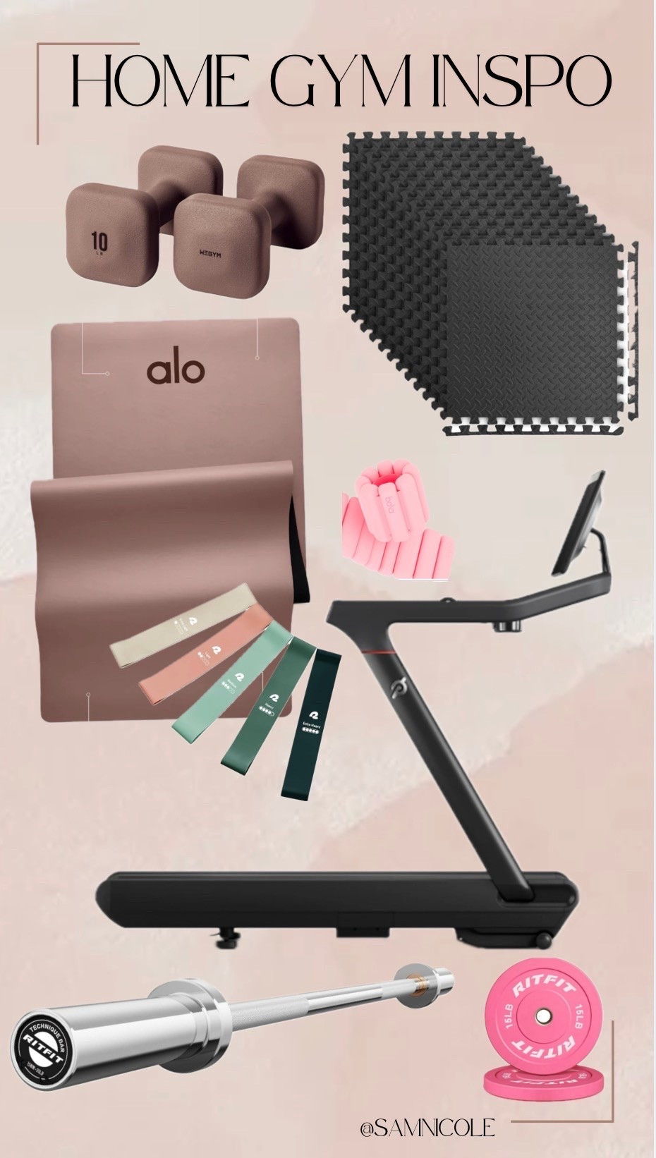 at home gym essentials 🖤

#LTKfitnessgoals #LTKActive #LTKHome