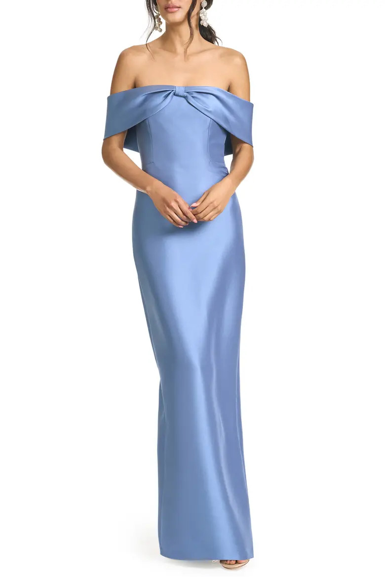 Michelle Off the Shoulder Mikado Gown (Women) | Nordstrom | Nordstrom