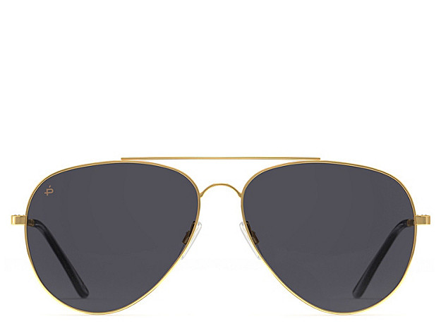 Prive Revaux The Cali Sunglasses - Women's - Gold Metallic | DSW