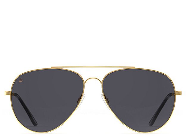 Prive Revaux The Cali Sunglasses - Women's - Gold Metallic | DSW