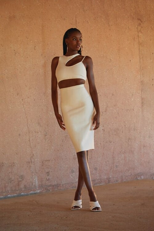 Herve Leger Crop Top & Skirt Set | Forever 21 | Forever 21 (US)