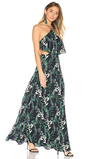 House of Harlow 1960 x REVOLVE Zoe Maxi in Falling Leaves | Revolve Clothing