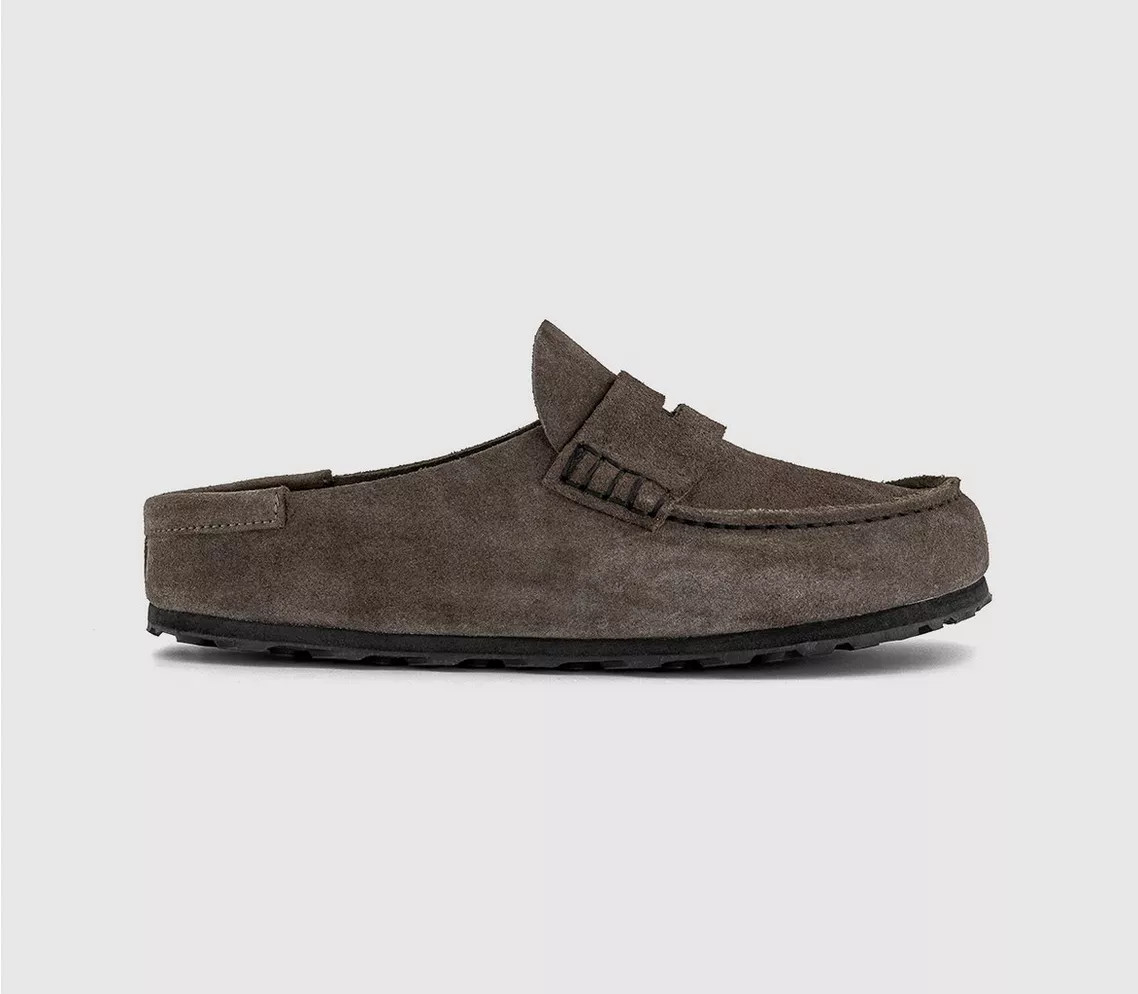 Suede Concrete Gray | Office Shoes (UK)