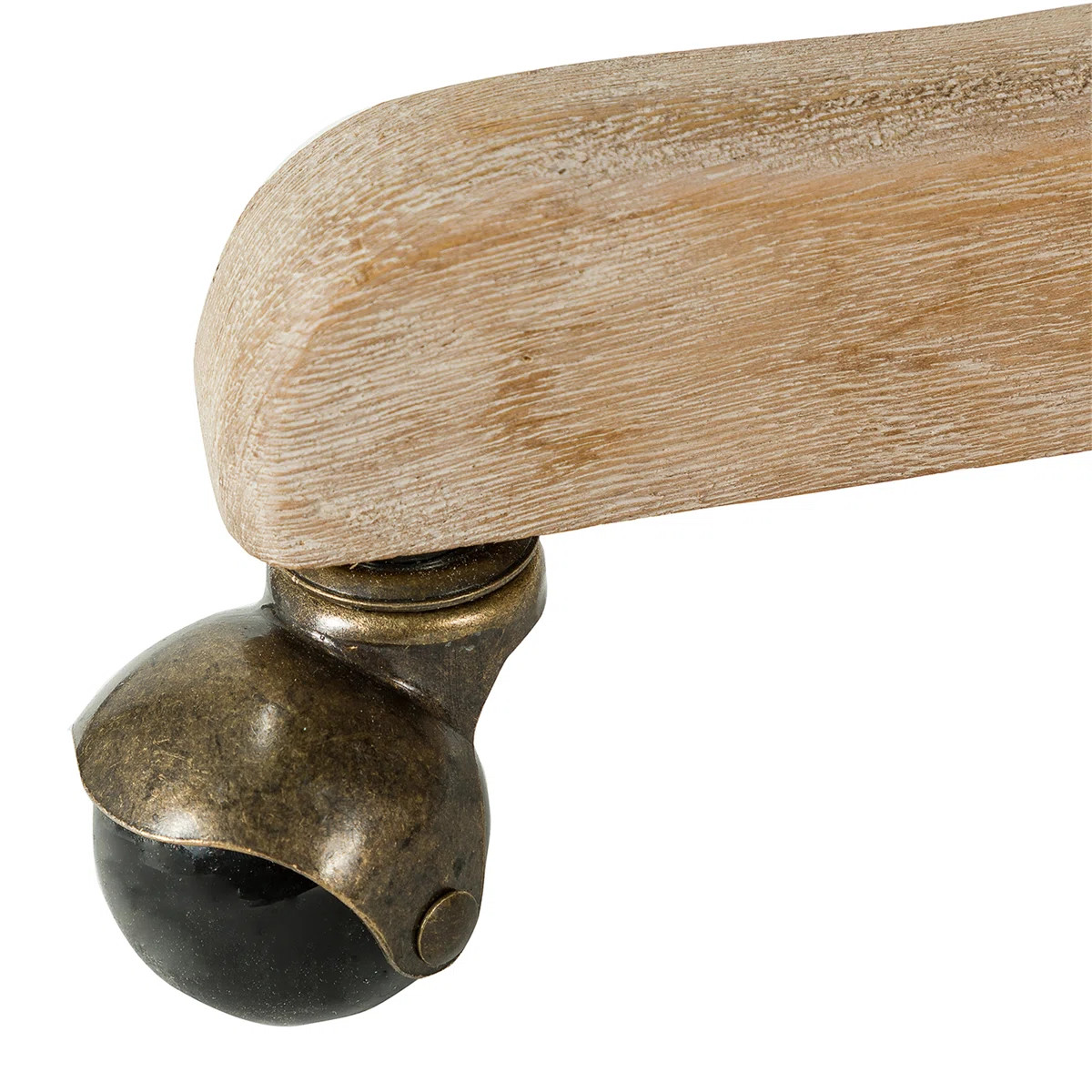 Sand & Stable™ Vail 38.5'' H Farmhouse Tilting Task Chair with Solid Wood Base and Button-tufte... | Wayfair North America