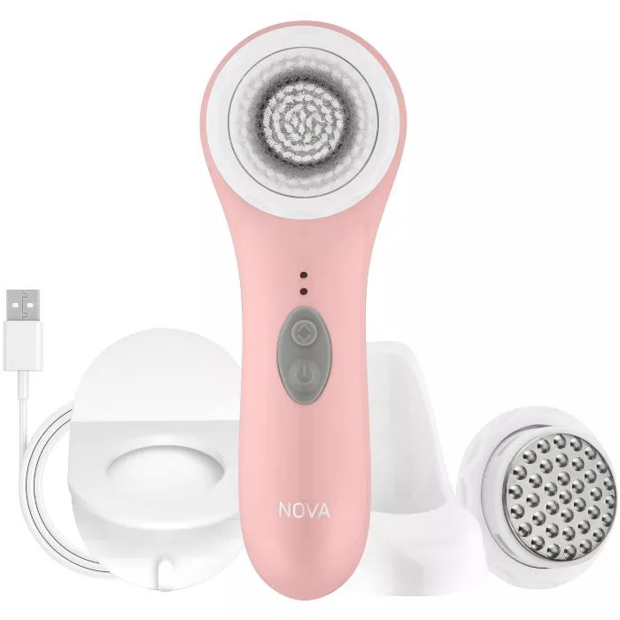 Spa Sciences NOVA Sonic Cleansing Brush with Patented Antimicrobial Brush Bristles | Target