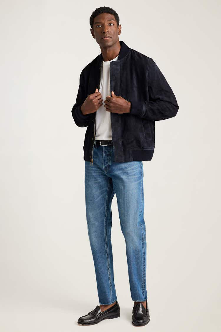 The Suede Bomber Jacket | Bonobos (US)