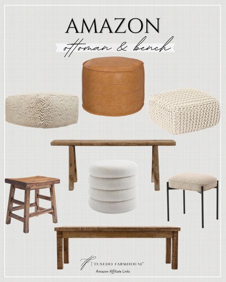 Amazon - Ottoman & Bench

Excellent home accents to help you take a load off!  Shop Amazon to make them yours today!

Seasonal, home decor, ottoman, pouf, stool, foot rest, bench, entrywayy

#LTKSeasonal #LTKStyleTip #LTKHome