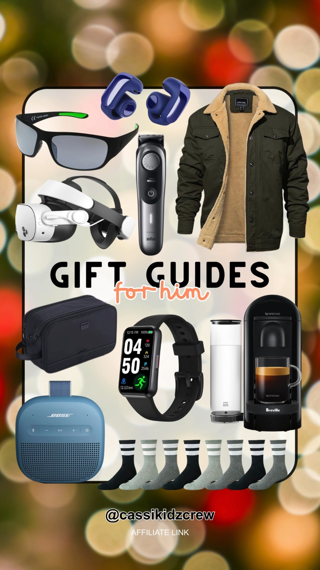 This gift guide for him brings cool picks and clever finds that make every moment feel well chosen. #GiftGuideForHim #MensGifts #HolidayShopping #GiftingIdeas #HisFavorites #PresentGoals #SeasonalGifts #StylishPicks #GiftInspo #FestiveFinds 🎁 

 #LTKGiftGuide #LTKStyleTip #LTKMens