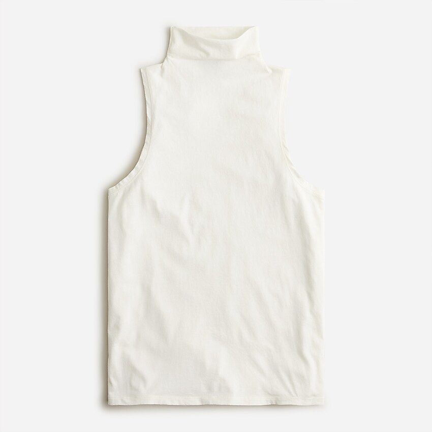 Tissue mockneck tank | J.Crew US