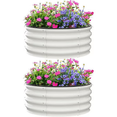 Raised Beds for Outdoor, Raised Garden Bed with Open Base, Tool-Free Assembly Planter Raised Boxes for Outdoor Vegetables & Flowers | Target