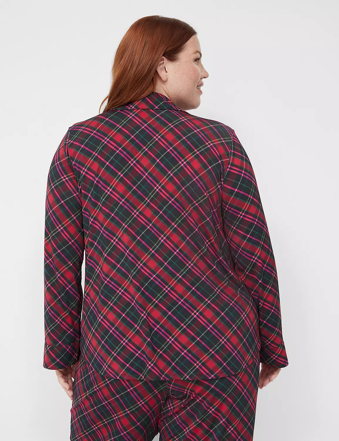 DreamyCool Notch-Collar Sleep Shirt | LaneBryant | Lane Bryant (US)