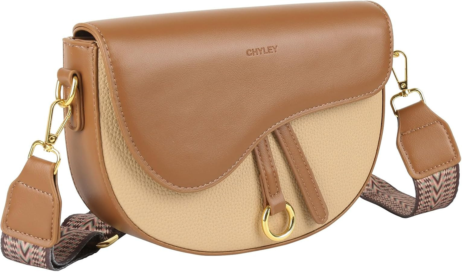 Mini Shoulder Bags for Women,Trendy Saddle Purse,Small Crossbody Bag,Cute PU Leather Clutch Purse... | Amazon (US)