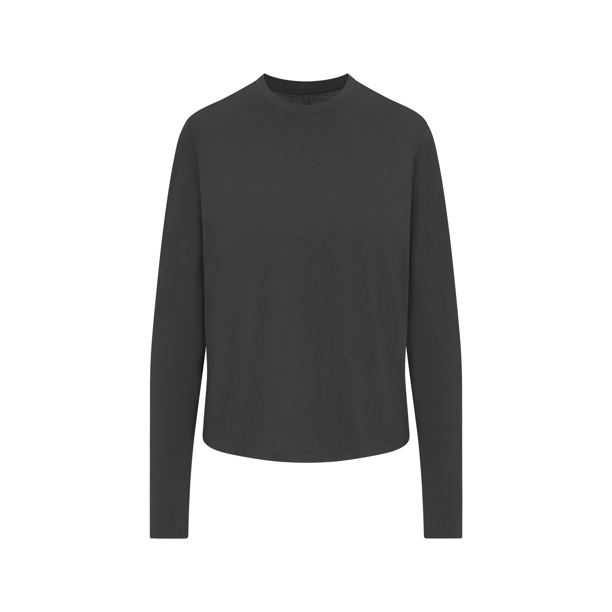 RELAXED TEES LONG SLEEVE T-SHIRT | ASH | SKIMS (US)