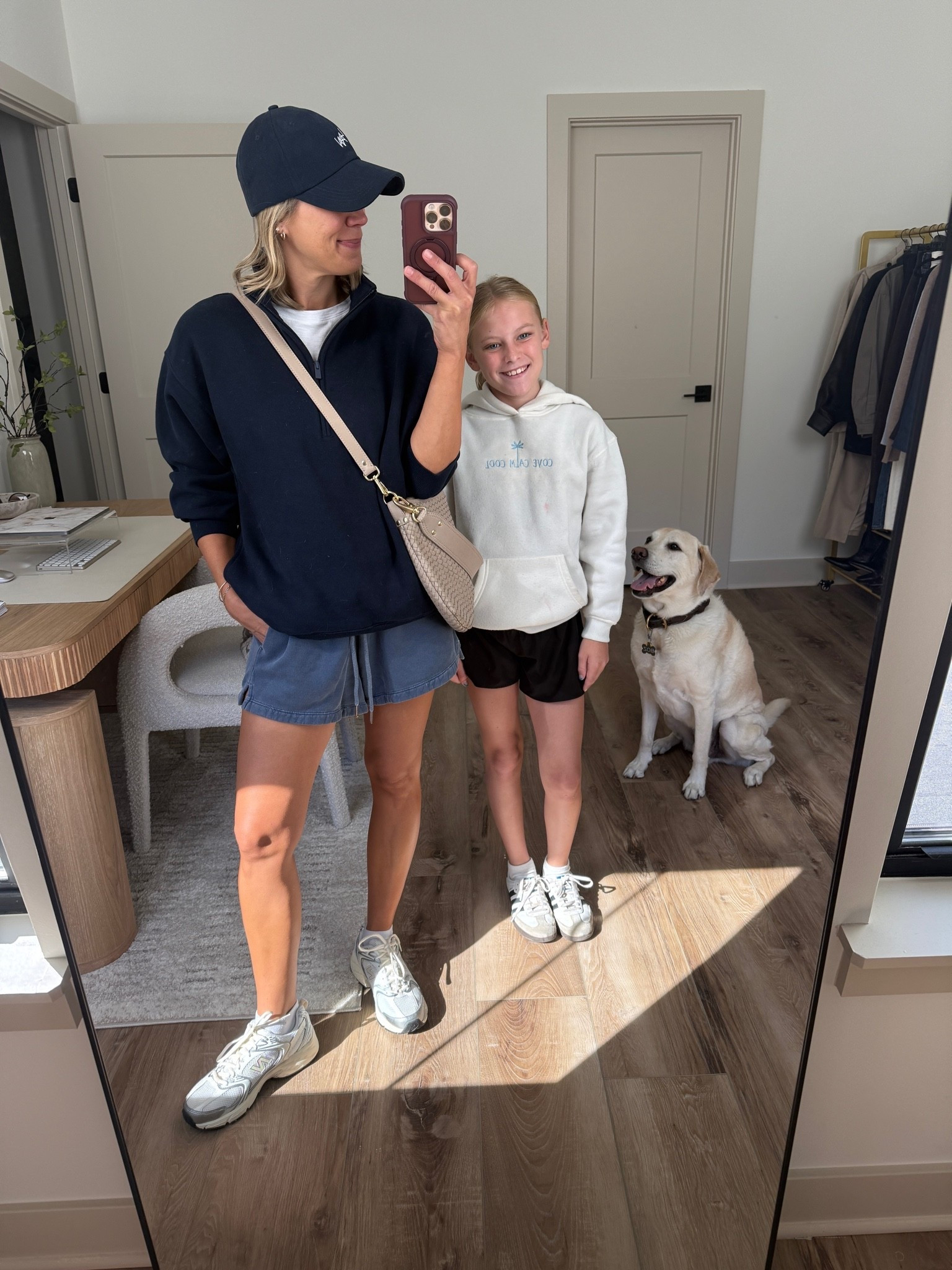Wearing small shorts (old style), small tee, small sweatshirt, socks/sneakers tts

#LTKSeasonal #LTKOver40 #LTKActive