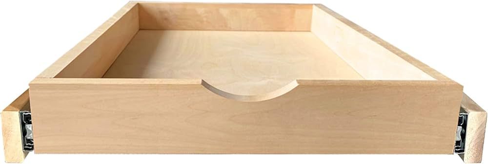 Soft Close Drawer Slides Soft Close Cabinet Drawer Wood Pull Out Tray Drawer Box Kitchen Cabinet ... | Amazon (US)