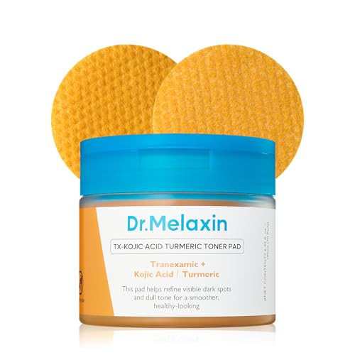 Dr.Melaxin TX Kojic Acid Turmeric Toner Pads with Tranexamic Acid, Brightening Toner Pad for Pigmentation & Dark Spot Care, Gentle Keratin Care for Radiant Skin, Korean Skincare, 70 Sheets | Amazon (US)