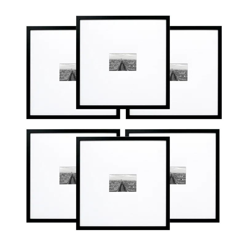 Tysa Wood Picture Frame - Set of 6 (Set of 6) | Wayfair Professional