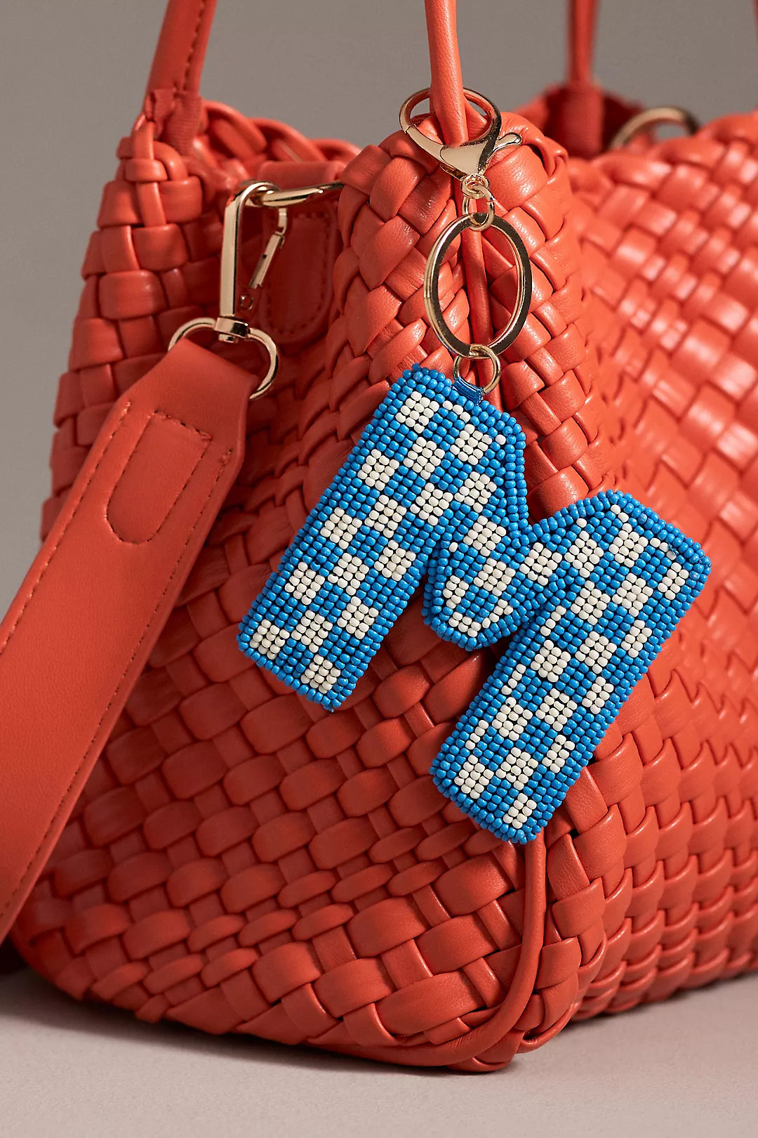 Beaded Monogram Charm | Anthropologie (US)