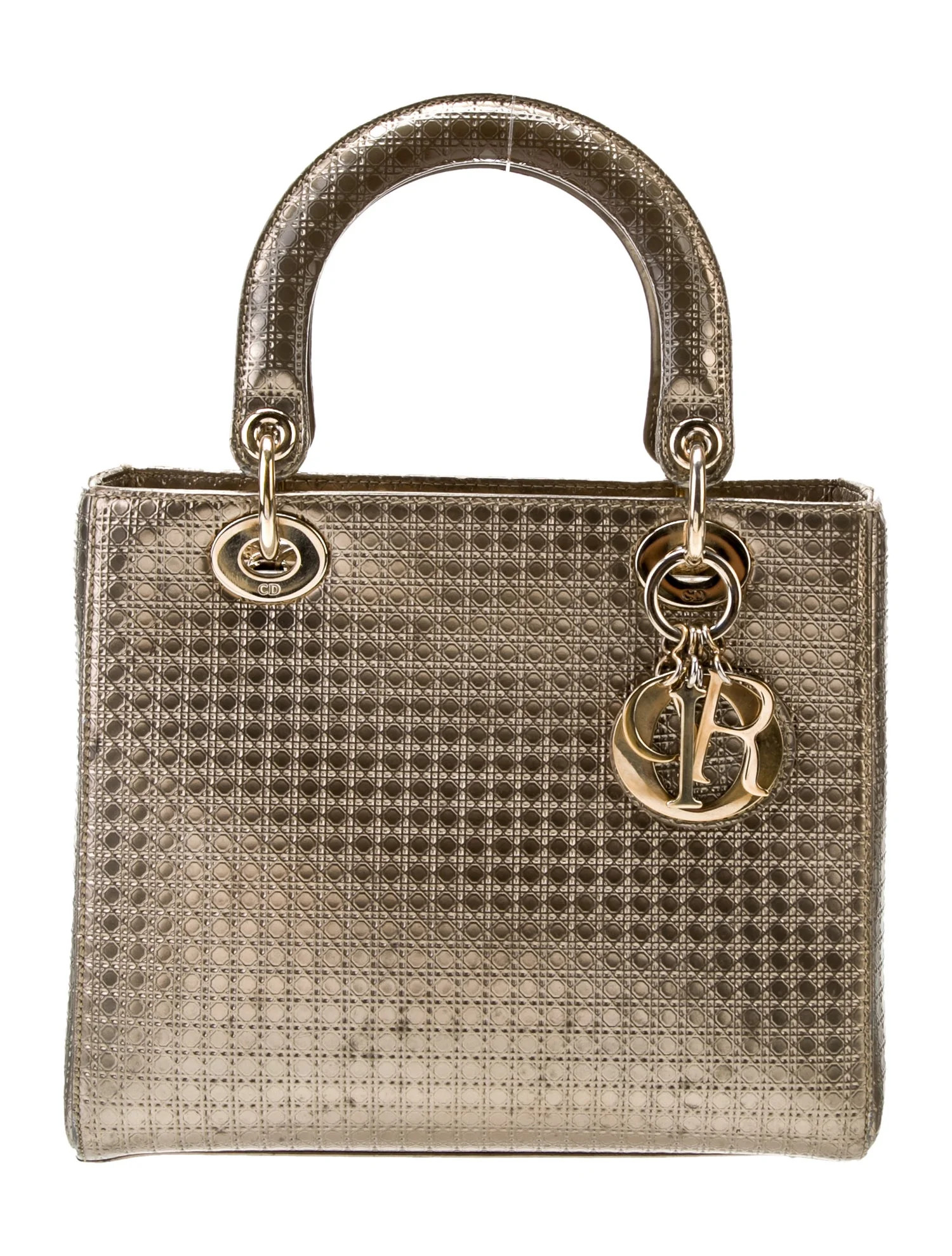 Cannage Lady Dior Medium | The RealReal