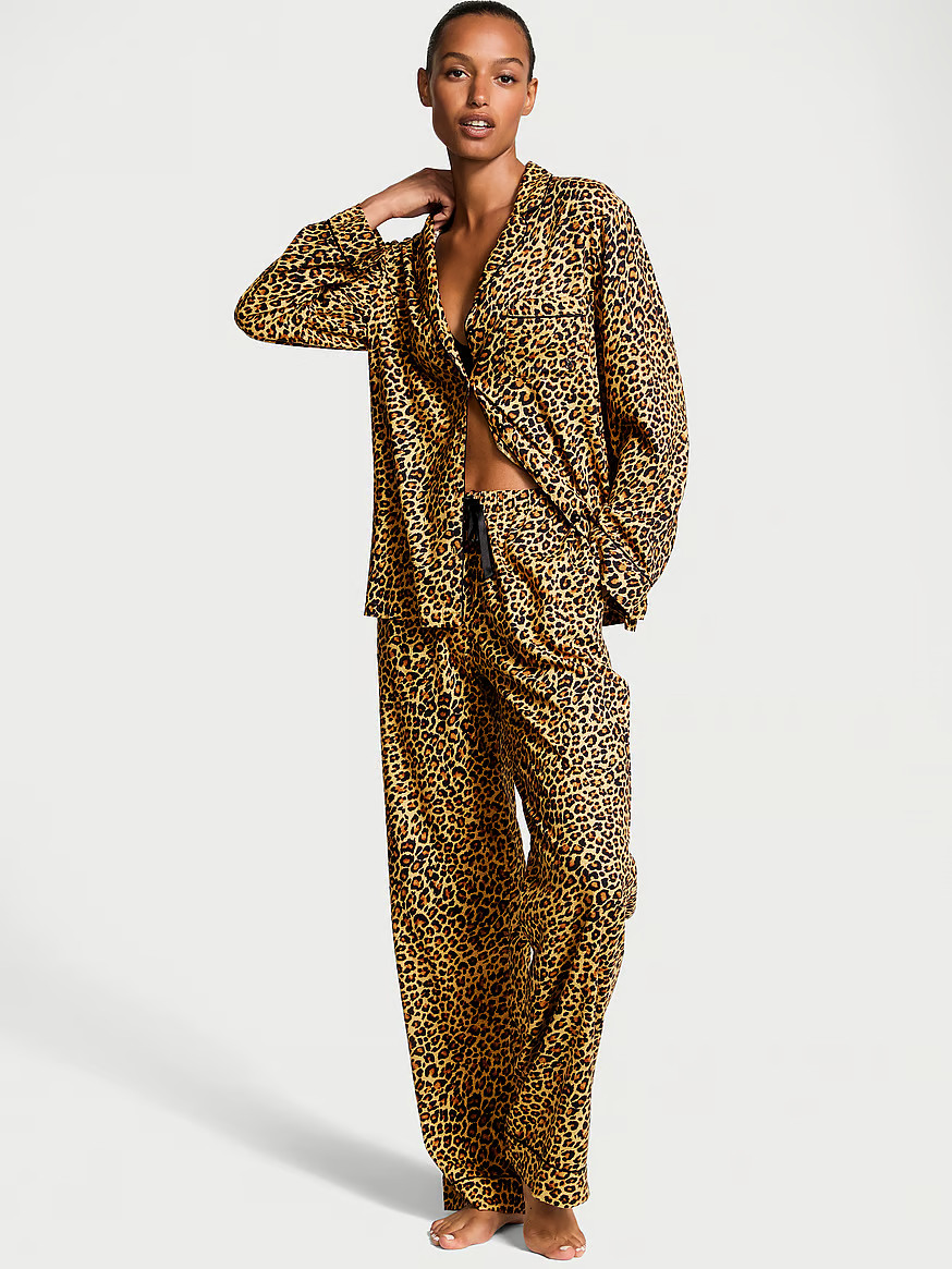 Flannel Long Pajama Set | Victoria's Secret (US / CA )