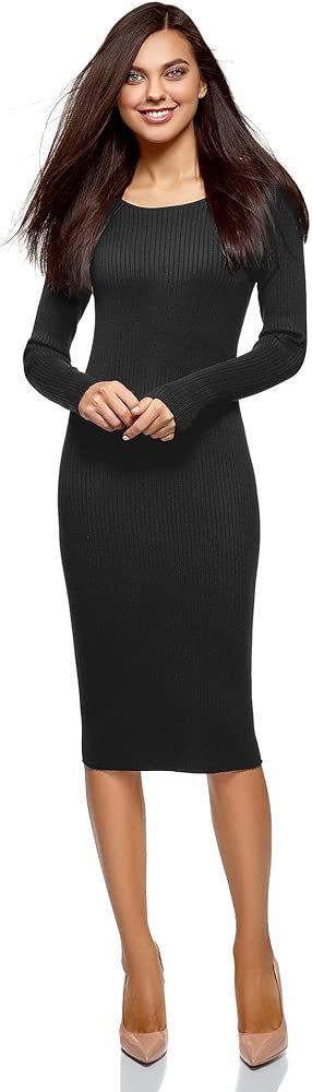 Collection Women's Rib Knit Dress | Amazon (US)
