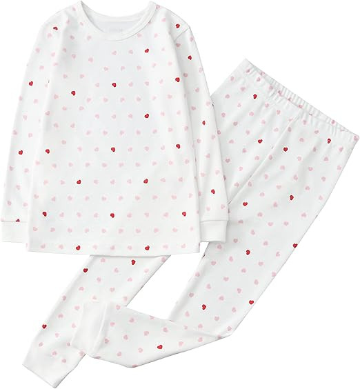 Owlivia 100% Organic Cotton Baby Long Sleeve Pajama Sets, Toddler Boy Girl 2-Piece Sleepwear | Amazon (US)