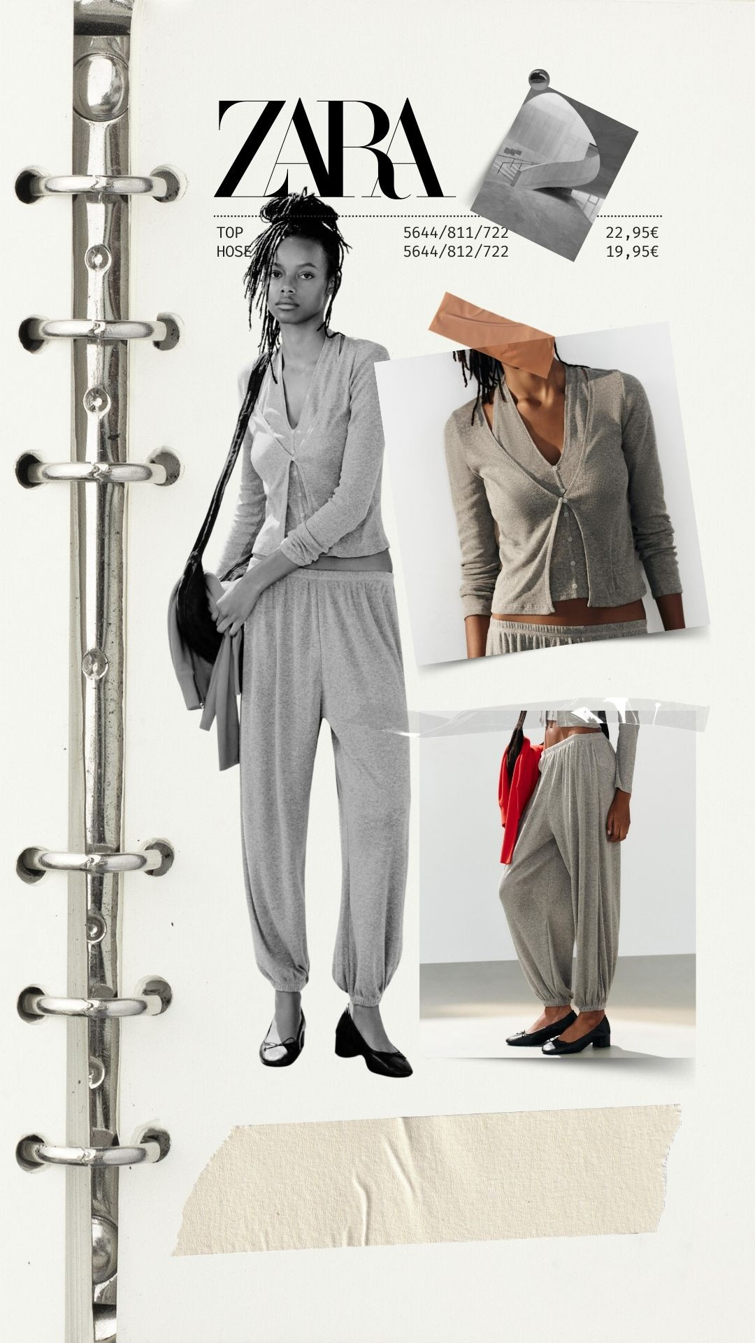 Shades of cool 🩶 ZARA two-piece 

 #LTKeurope #LTKstyletip #LTKautumn
