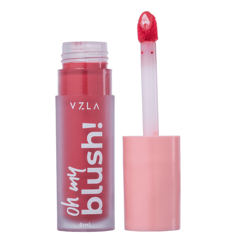 Vizzela Cosméticos Oh My Blush! Cor 04 Plum Red
        
            
                 - Blush L... | Beleza Na Web (BR)