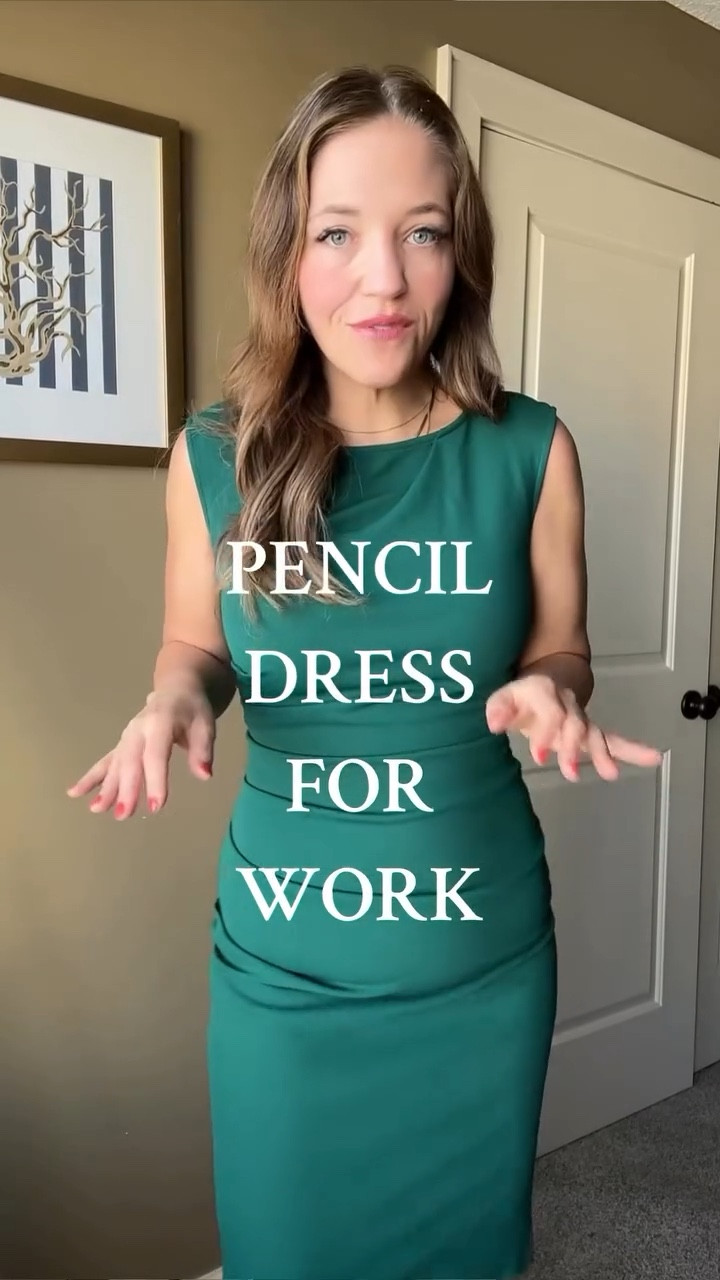 Pencil dress perfect for work and happy hour. #dresses #fitcheck #cocktaildresses #miusoldress #linkincomments #amazonfinds #amazonfashion

#LTKMidsize #LTKOver40 #LTKSummerSales
