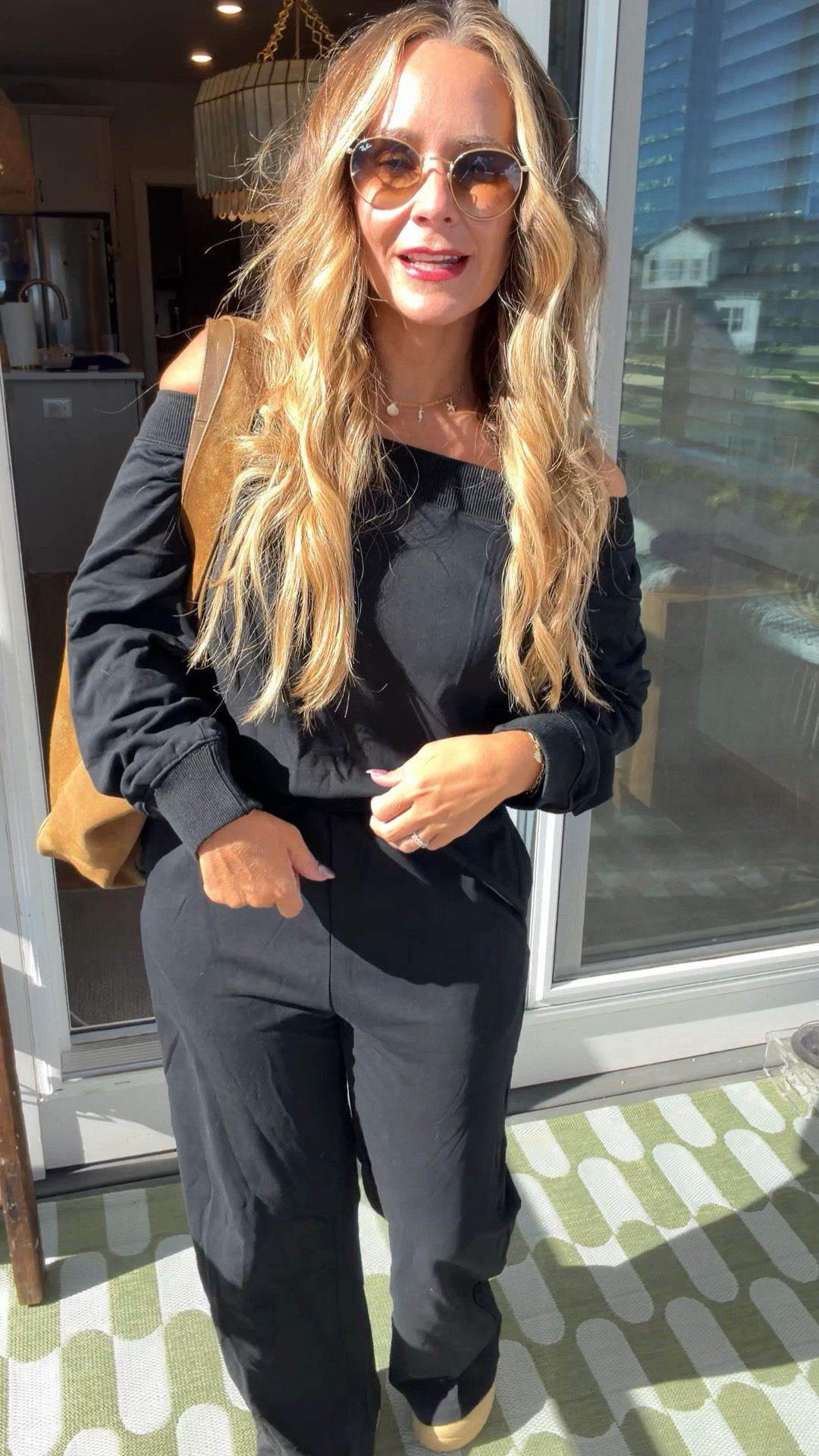 Jumpsuits and I have a complicated history… but this one won me over 🖤

It's the new boat neck jumpsuit from @qinsen, and you can wear it on or off the shoulder depending on your mood. The cinched waist keeps it from swallowing my 5'2" frame, the wide leg makes it feel a little elevated, and yes, it has pockets. It's soft enough to lounge in but pulled together enough for dinner out. Add sunglasses and a tote and you're done getting dressed.

Comes in black and chestnut, and I already want the other one 🤎

Comment JUMPSUIT and I'll send you the link!

#ad #qinsen #amazonfashion #petitefashion #fallstyle