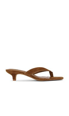 Steve Madden Tracie Sandal in Chestnut Suede from Revolve.com | Revolve Clothing (Global)