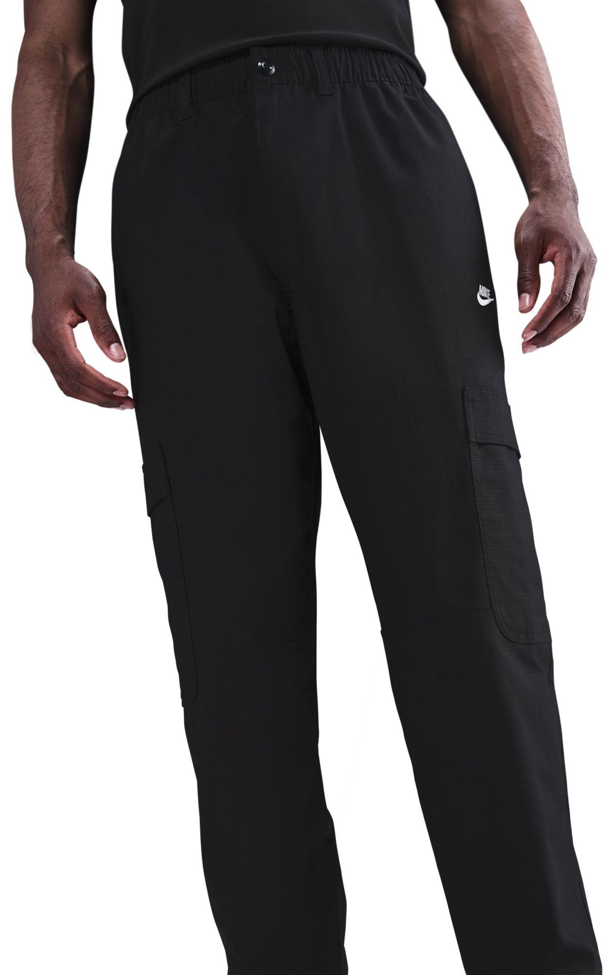 Nike Men's Club Woven Cargo Pants, Size 40, Black | DICK'S Sporting Goods