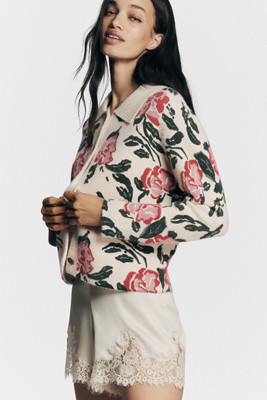 NVLT Knit Floral Jacket | Anthropologie (US)