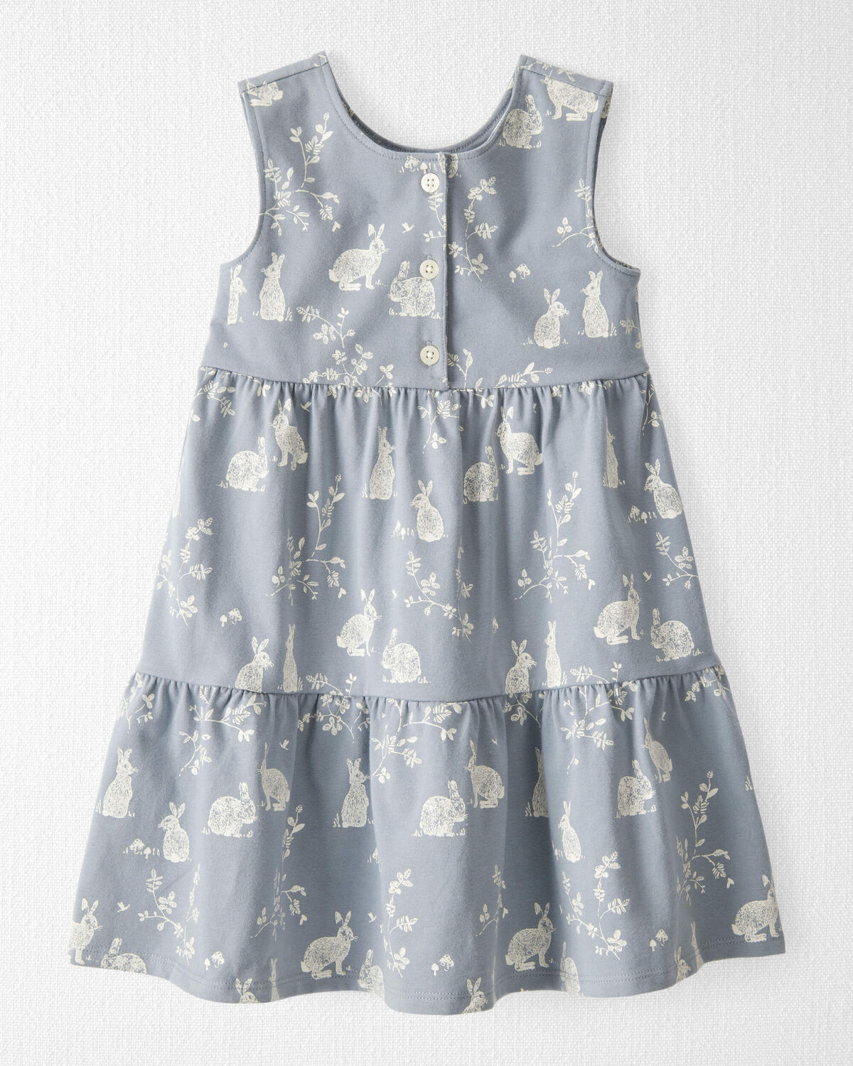 Toddler Organic Cotton Bunny-Print Dress | Carter's Inc