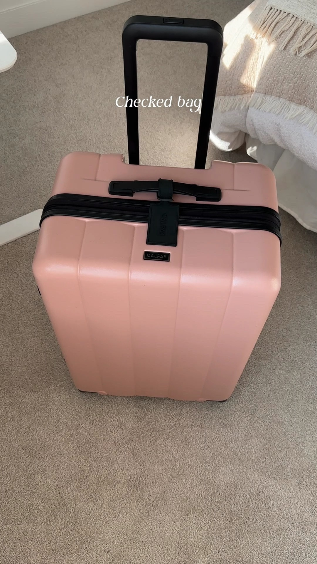 Pack with me for a 7 night trip to SoCal (San Diego area & Palm Springs)🌴🧳

Checked bag, packing cubes, laundry bag, and shoe bag are all from Calpak!

Clothing is a variety of pieces mainly from Abercrombie and Aritzia. 

#LTKtravel