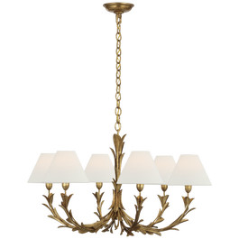 Provenz 32" 6 Light Chandelier | Visual Comfort