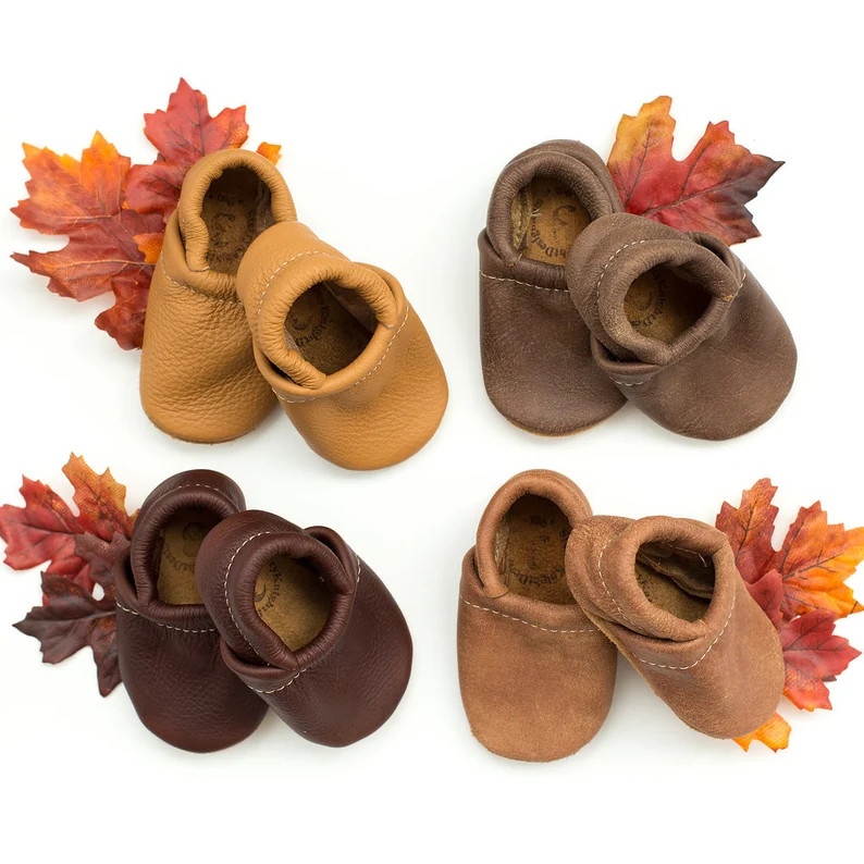 BASIC//LOAFERS Tribe and Lodge Soft Soled Leather Shoes Baby and Toddler//Free Shipping in USA// ... | Etsy (US)