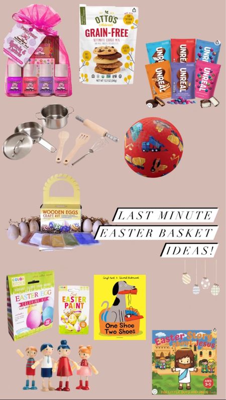 If you’re a last minute shopper all of these items arrive be hire a Easter 💛🐣💛 #easterbasket #toddlereasterbasket #nontoxictoys #organiccandies

#LTKGiftGuide #LTKSeasonal #LTKbaby