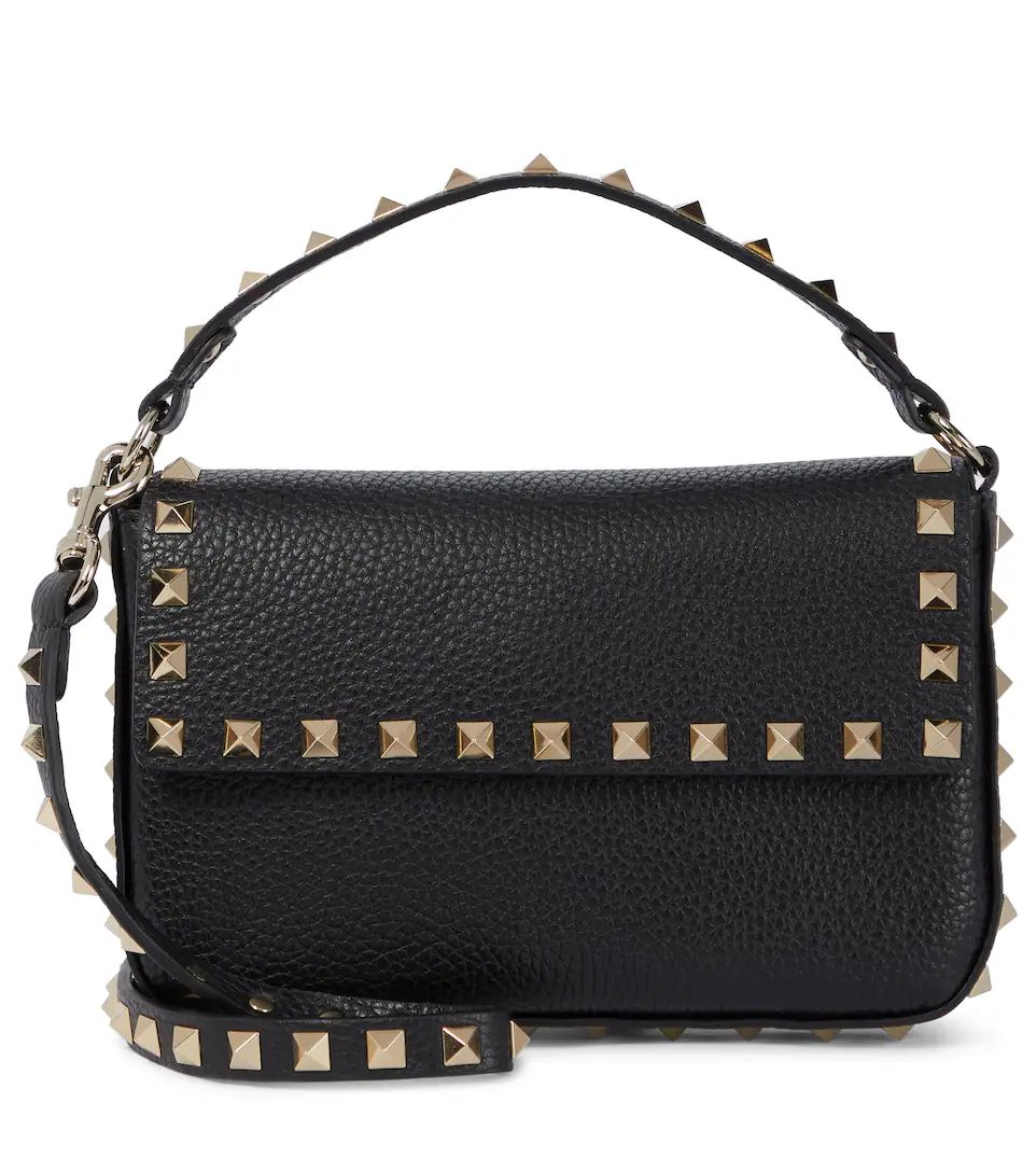 Rockstud Small leather crossbody  bag | Mytheresa (US/CA)