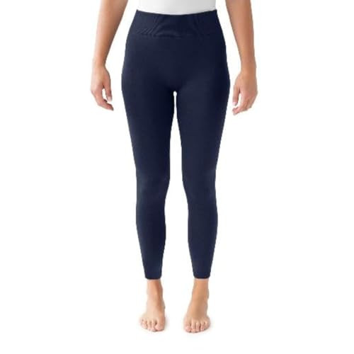 MUK LUKS Women's Unlined Jersey Legging, Navy, M/L | Amazon (US)
