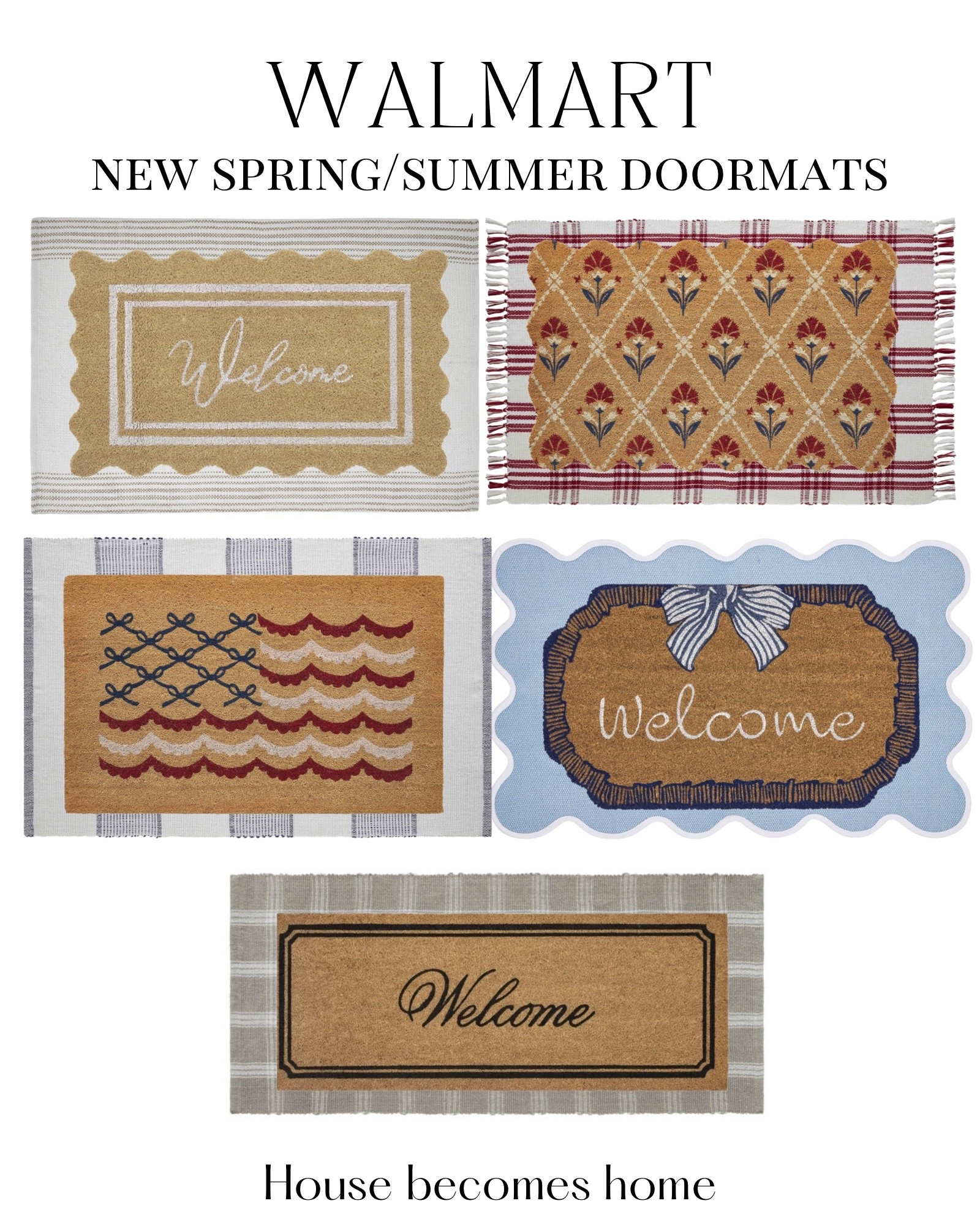 Walmart + My Texas house new spring and summer doormats!

#LTKSaleAlert #LTKSeasonal #LTKHome