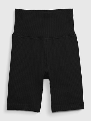 GapFit Seamless Ribbed Bike Shorts | Gap (US)